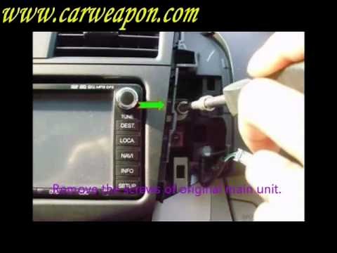 Toyota RAV4 Navigation video installation tutorial