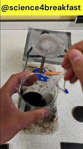 Making Copper Sulfate Crystals #chemistry #gcsescience #scienceteacher #experiment #education