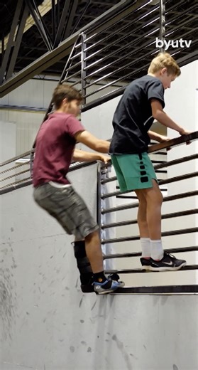 230K views · 3K reactions | For Trey, parkour is more than just a hobby, and he got the incredible surprise of training with his hero, Calen Chan. Every jump, flip, and trick was absolutely unforgettable!  | Random Acts TV | Facebook