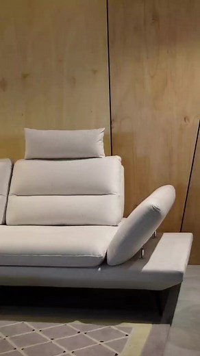 3.2K views · 9 comments | This push back L-shape sofa has a contemporary design that will be a sophisticated addition to any living room. It features a spacious L-shaped seating area with ample legroom and a luxurious feel, making it the perfect piece of furniture for any living space. | Casa Moderno | Facebook