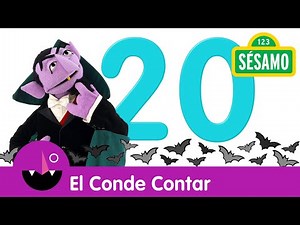 Sésamo: Contando el número 20 con el Conde Contar.