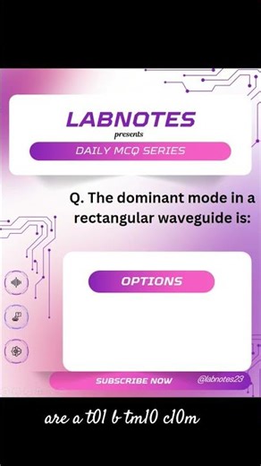 13. dominant modes in waveguides #rfengineering #microwaveengineering