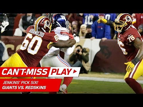 Janoris Jenkins' Tackle-Breaking Pick 6 to Tie the Game! | Can't-Miss Play | NFL Wk 12 Highlights