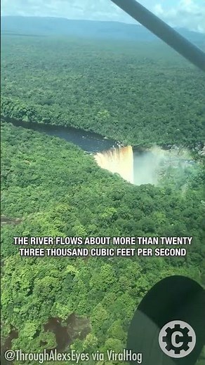 The Majestic Power of Guyana’s Hidden Giant Waterfall 😲