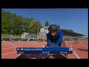 Athletics -  men's 400m T53 semifinals 1 - 2013 IPC Athletics World Championships, Lyon