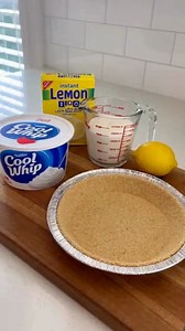 4-Ingredient Lemon Cool Whip Pie Creamy No-Bake Lemon Cool Whip Pie with Bright Citrus Bliss Ingredients: 1 pre-made graham cracker crust (9-inch) 1 (8 oz) container Cool Whip, thawed 1 (14 oz) can sweetened condensed milk ½ cup frozen lemonade concentrate, thawed Directions: In a large mixing bowl, whisk together the sweetened condensed milk and lemonade concentrate until smooth and fully blended. Gently fold in the Cool Whip until the mixture becomes light, fluffy, and evenly combined. Pour th