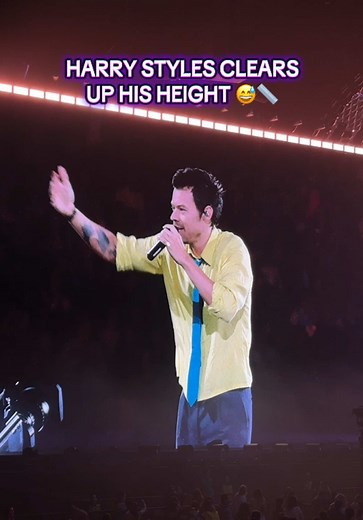 Harry Styles Clarifies Height Remarks 😅📏