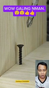 "SCREWDRIVER BIT HOLDER.😲😲👍👍👍 #tips #diskarte #lifehack #reactionvideo #reels "CTTO:@podelkin | Jeffrey Fabola Asia