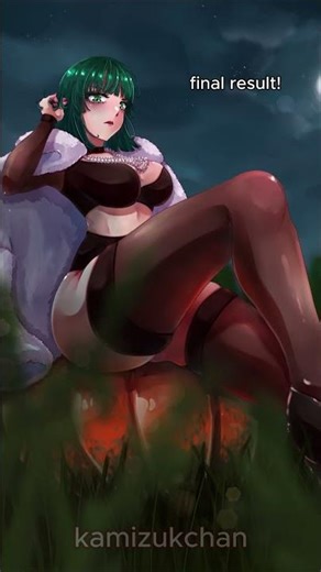 Fubuki skin tutorial #drawing #anime #onepunchman