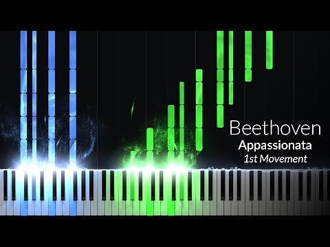 Beethoven - Appassionata 1st Movement (Opus 57 No. 23) [Piano Tutorial]