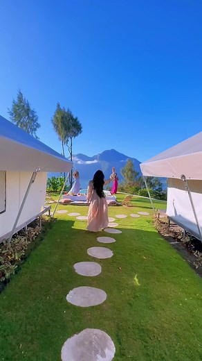 Glamping Hideaway Kintamani Bali: Private Luxury View