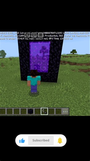 How to make nether portal in Minecraft