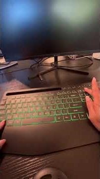 Silent RGB Keyboard That LEVELS UP Your Desk ⚡✨ | ASMR Keys #shorts #keyboard #rgb #desksetup