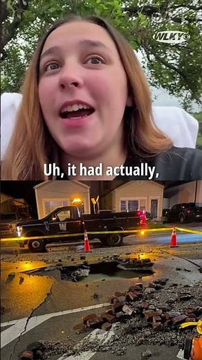 Germantown resident uncovers piece of Louisville history after water main break