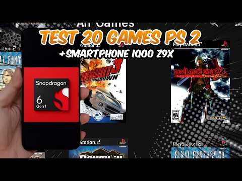 Testing 20 Games PS 2 di IQOO Z9X - Snapdragon 6 Gen 1