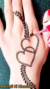 5.5M views · 111K reactions | Heart mehndi tattoo design ❤️ #mehndi #mehndidesign #mehndilovers #mehndiart #mehndiart #mehndiart #mehndihenna #hennaartist #hennartist #hennadesign #hennatattoo #hennadesigns #hennadesign #hennapaste #henna #hennamaking #hennaart #hennaforeid #trending #trendingreels #viralvideos #viral #video #tutorial #mehandi | Mehndi Ki Khushbu | Facebook