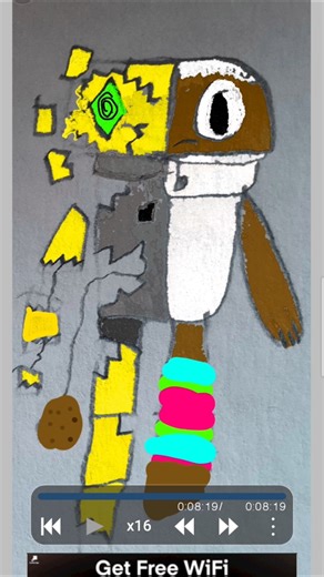 I was bored so I drew mah baby cosmo #dandysworld #drawing #cosmo #silly