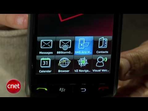 CNET Verizon Wireless Blackberry Storm Review