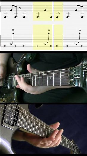 Guitar Tab Supermassive Black Hole by Muse #guitarriffs #guitartabs #howto #muse #mattbellamy