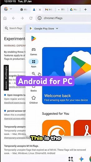 Google just leaked a first look at Android for PC in action #Vergecast