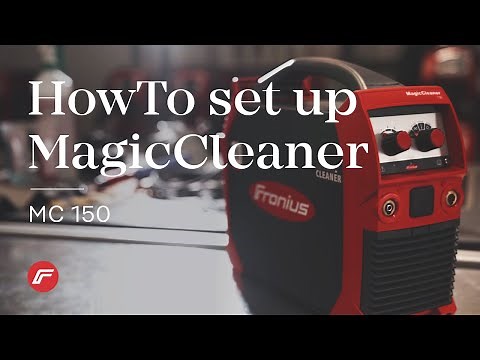 HowTo | Set up MagicCleaner 150 (TIG)