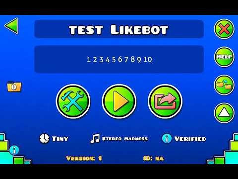 Geometry Dash 2.11 | Likebot 1.0 on android|