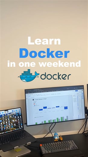 NextWork | Free Tech Projects on Instagram: "If you want this entire beginner friendly project that you can add to your resume. 1. Follow this account (so I can send it to you) 2. Comment "Learn" #Docker"