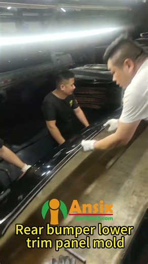 #Rear bumper lower trim panel mold #ansix #ansixtech #ansix moulds #ansix tools #ansix molds #tools