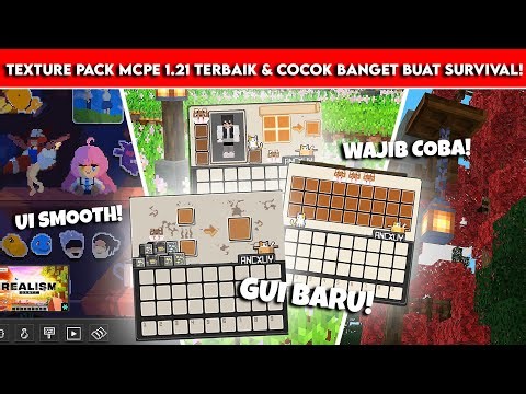 ANCXLIY V6 TEXTURE PACK MCPE 1.21 BEST & SUITABLE FOR SURVIVAL!