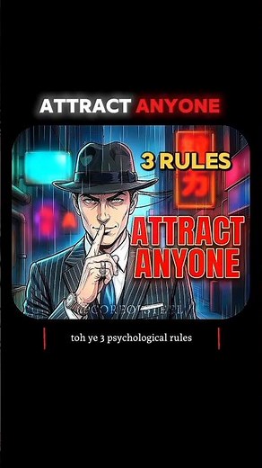 How To Attract Anyone Instantly!🤫 #psychology #motivation #attraction #psychologyfacts
