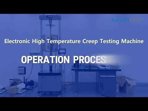 High temperature compression creep testing machine