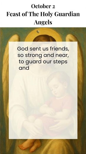 🕯️ October 2 – The Holy Guardian Angels