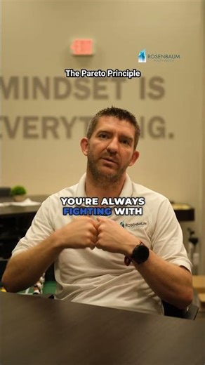 The “Pareto Rule” in business: