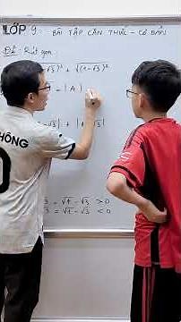 Math Grade 9 - Simplifying radicals - Basic exercises #thaygiangdaytoan #maths