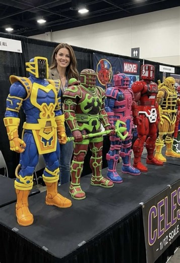 Would you guys collect ALL the Celestials???? I would 🤣😂 Too bad these images are AII cause these look awesome! IMAGES BY @thecollector77 #marvel #marvellegends #collection #avengers #collector