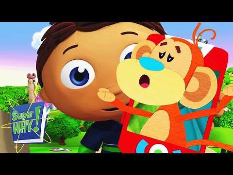 Who Stole The Bananas? Jungle Rescue! | Super Why - WildBrain | Full Episodes for Kids
