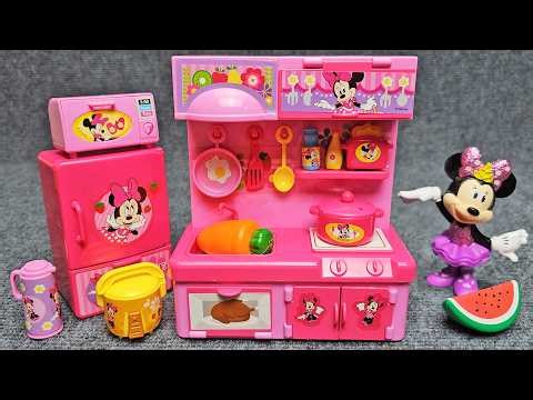 Disney Minnie Mouse Mini Kitchen Playset [K.223] Satisfying with Unboxing Toys Collection ASMR