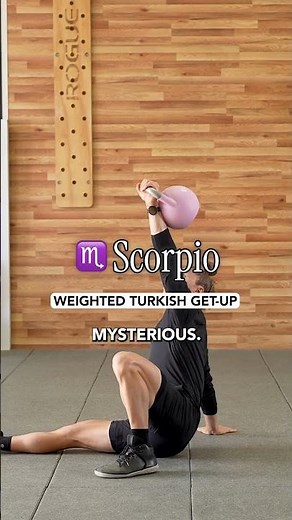 Calling your zodiac sign by your favorite move in the gym.