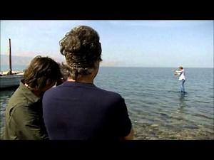 Jeremy Clarkson walks on water - Sea of Galilee