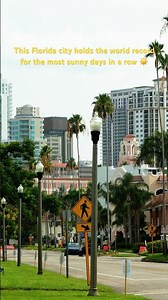 This Florida city holds the world record for the most sunny days in a row ☀️ #facts #florida