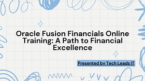 Oracle Fusion Financials Online Training