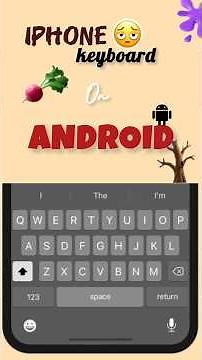 Get iPhone Keyboard on Android! 😱🔥