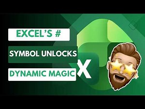 The # Operator: Excel's Secret for Dynamic Data!