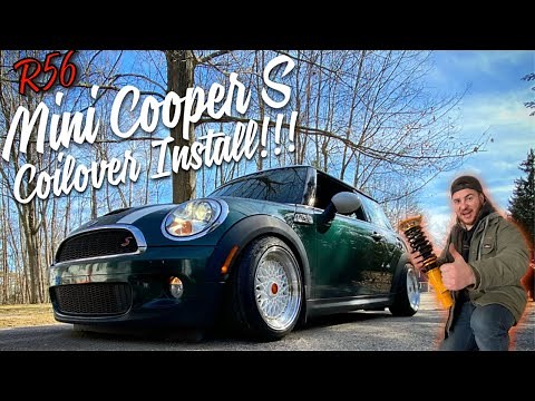 Installing Coilovers On The Mini Cooper S