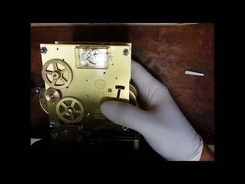 Oiling A New CLock Movement
