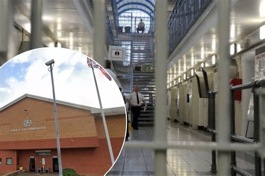 Current number of prisoners locked up at HMP Doncaster revealed