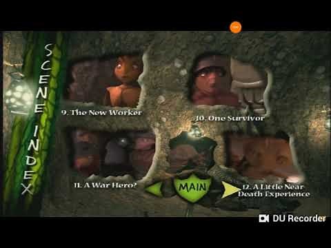 Antz DVD Menu Walkthrough (1998, 1999)