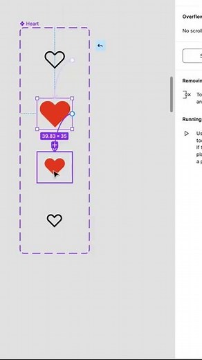 Figma shorts: Heart animation in Figma