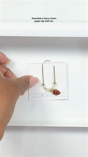 Fancy charm paper clips