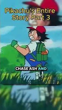 The Entire Story of Ash’s Pikachu PART 3💔⚡ #shorts #pokemon #anime